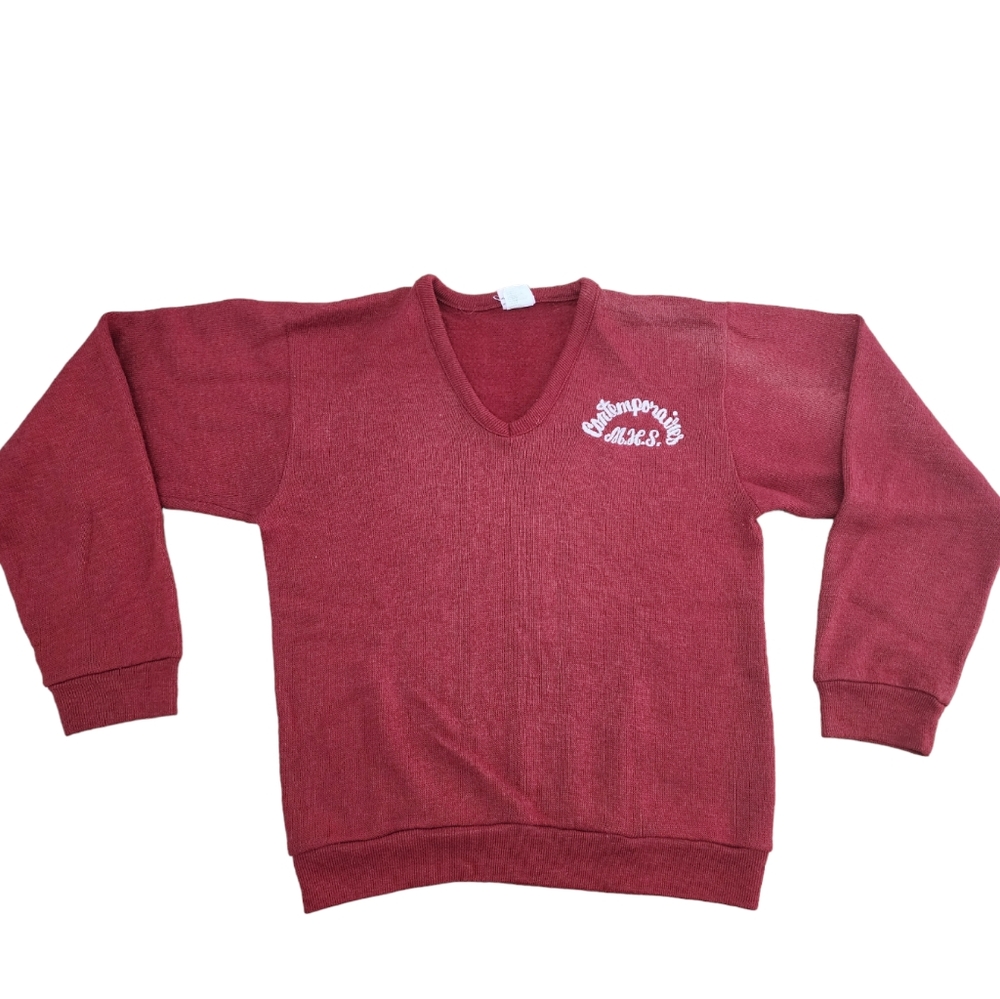 Vintage 70s Highschool Sweater